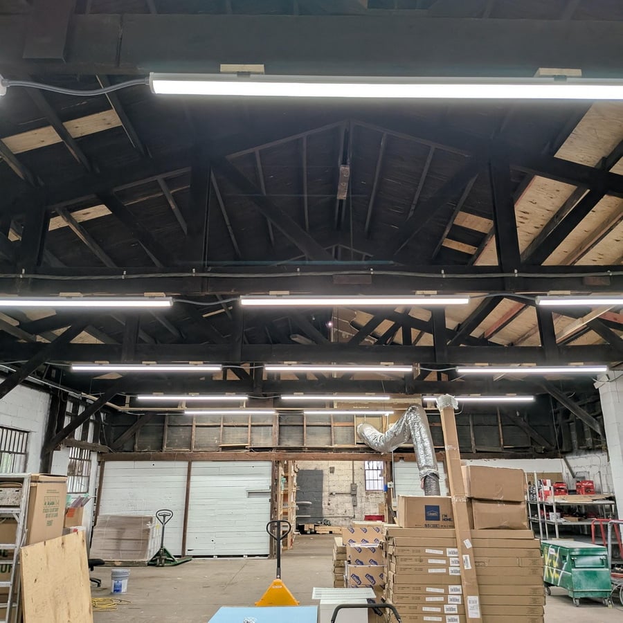 MLLG-AL-LED-LIN-VP8-120-CC Shop Install
