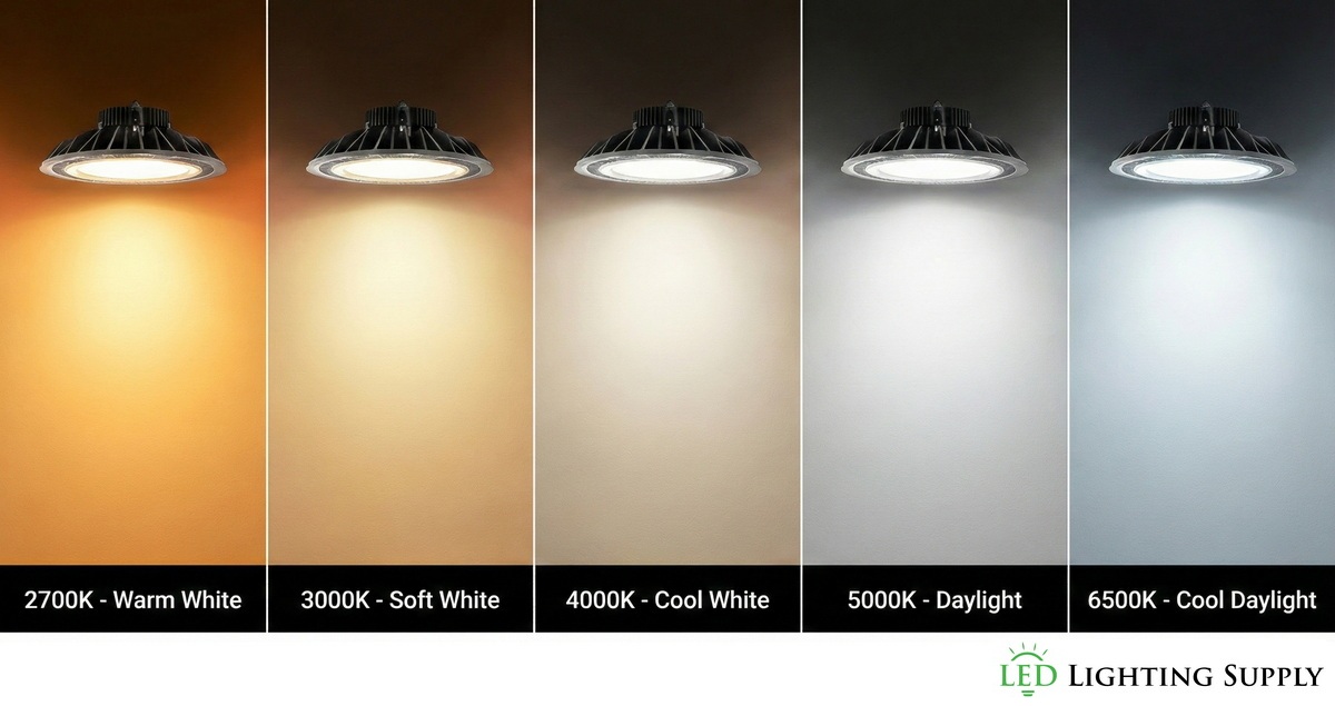 Warehouse Lights Color Temperatures
